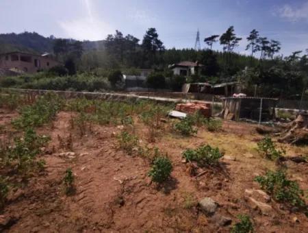 1245M2 Zonierungsgrundstück Zum Verkauf In Marmaris Çamlı