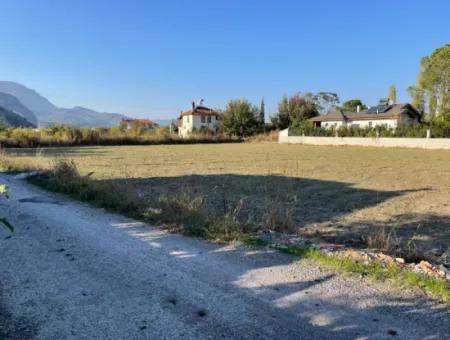 4 Parcels Side By Side Close To The Center In Dalyan 2140M2 Land For Sale