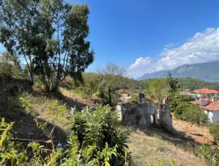 Land For Sale In Akçapnar With Sea View 500M2 Zoning