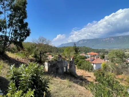 Land For Sale In Akçapnar With Sea View 500M2 Zoning