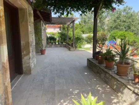 4 In 1 Stone Villa For Sale In Dalyan Of 750M2 Close To The Center