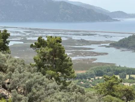 Land For Sale In Çandır With Lake Sea View