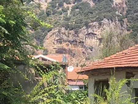 Dalyan Maraş Satılık Arsa Kral Mezarları Manzaralı 1026M2 Satılık Arsa