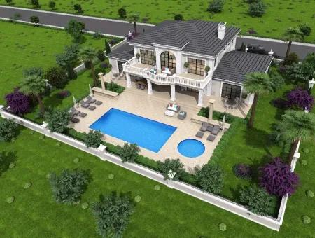 Zeytinalanda Satılık Lüks Villa Köyceğiz Zeytınalanda 6800M2 Arsa Full Göl Manzaralı Satılık Villa